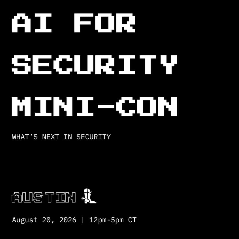 Cover Image for AI for Security Mini-Con