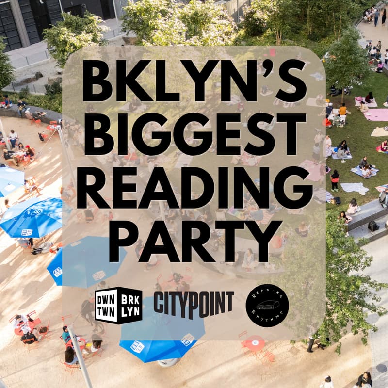 **FREE EVENT** BKLYN’s Biggest Reading Party
