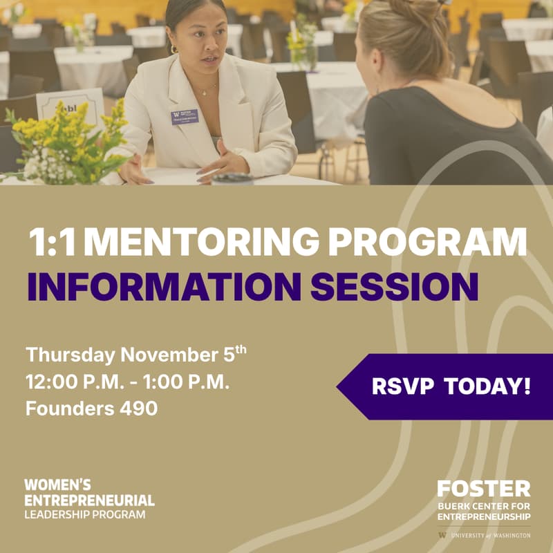 Cover Image for WE Lead 1:1 Mentoring Program Info Session