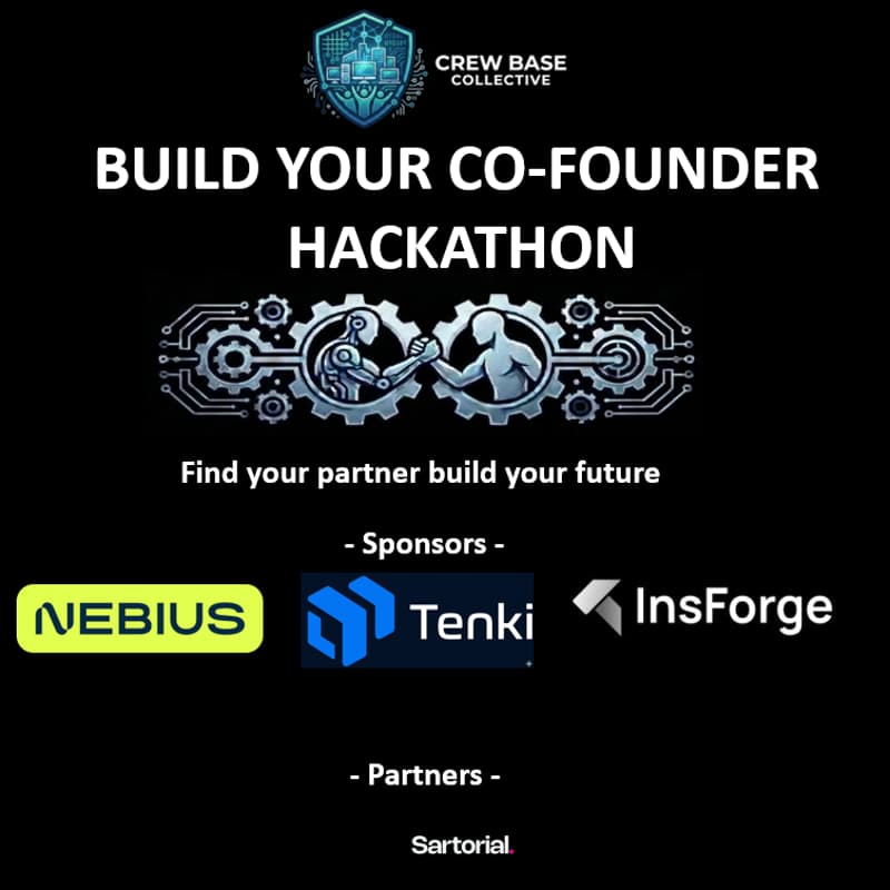 Cover Image for Build Your AI Co-Founder Hackathon