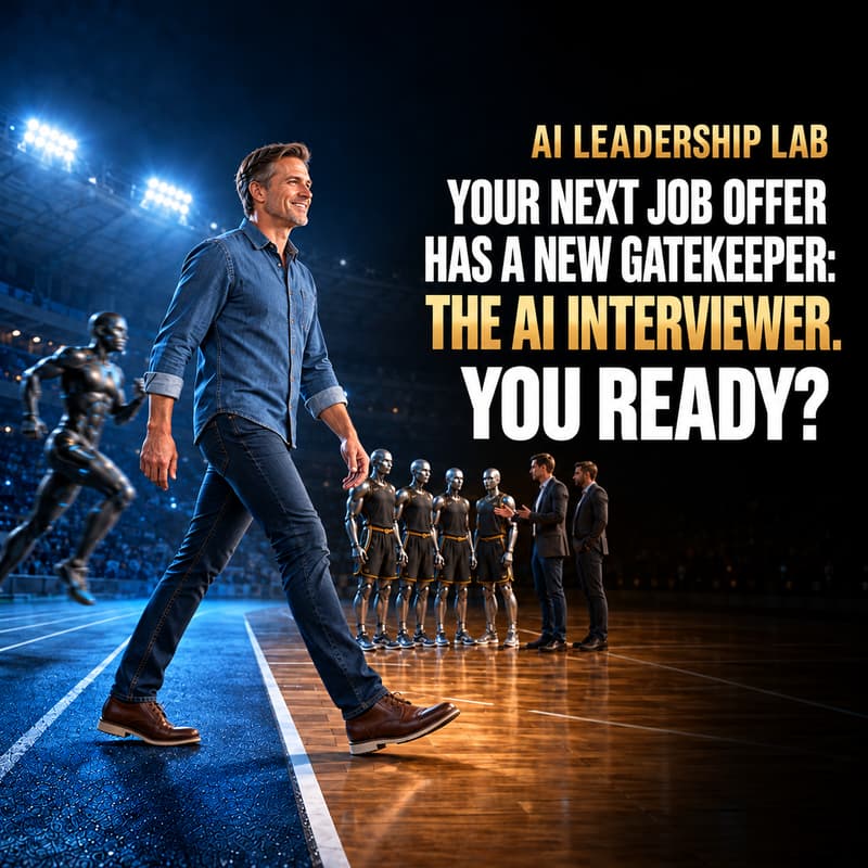 Cover Image for Your Next Job Offer Has a New Gatekeeper: The AI Interviewer. You Ready?