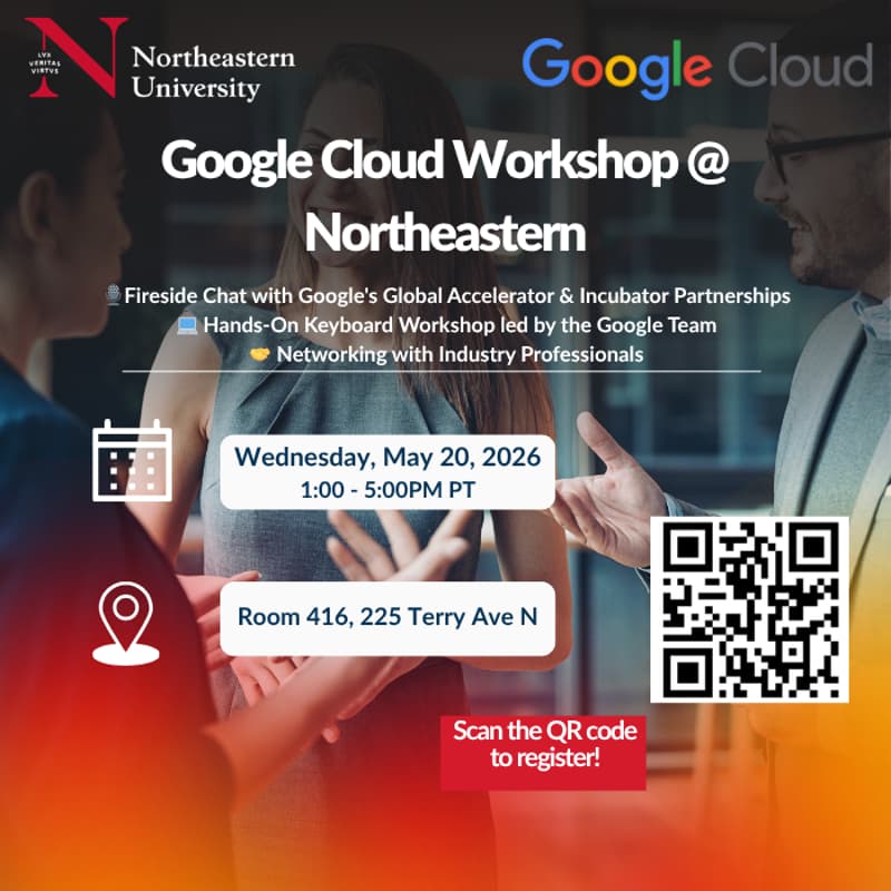 Cover Image for Google Cloud Workshop @ Northeastern