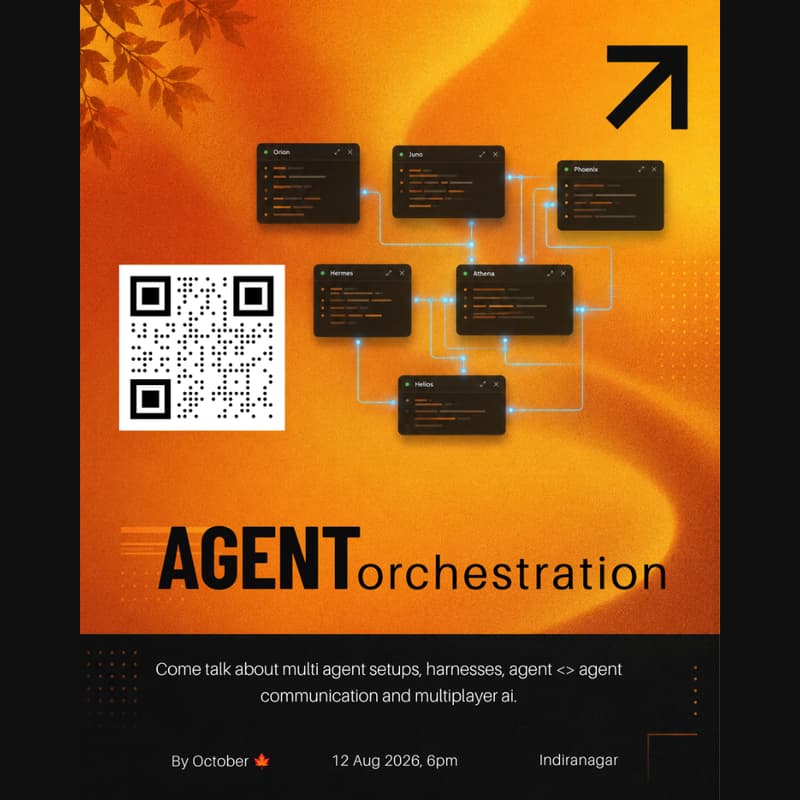 Cover Image for Agent Orchestration and workflows meetup
