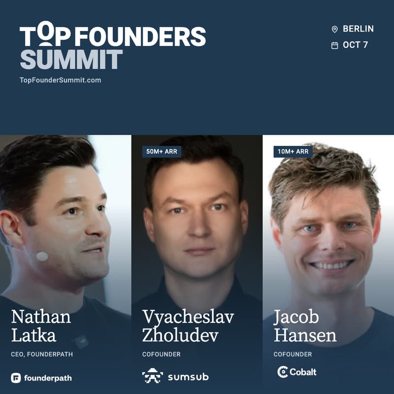 Cover Image for Top Founder Summit Berlin