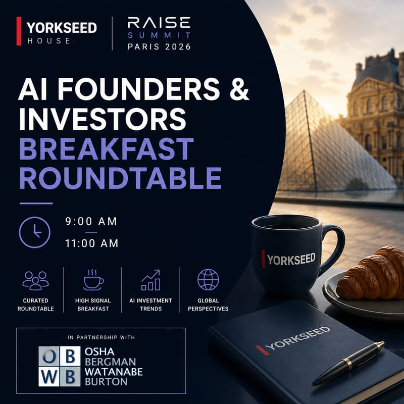Cover Image for Founders & Investors Breakfast Roundtable - Yorkseed Passport Series