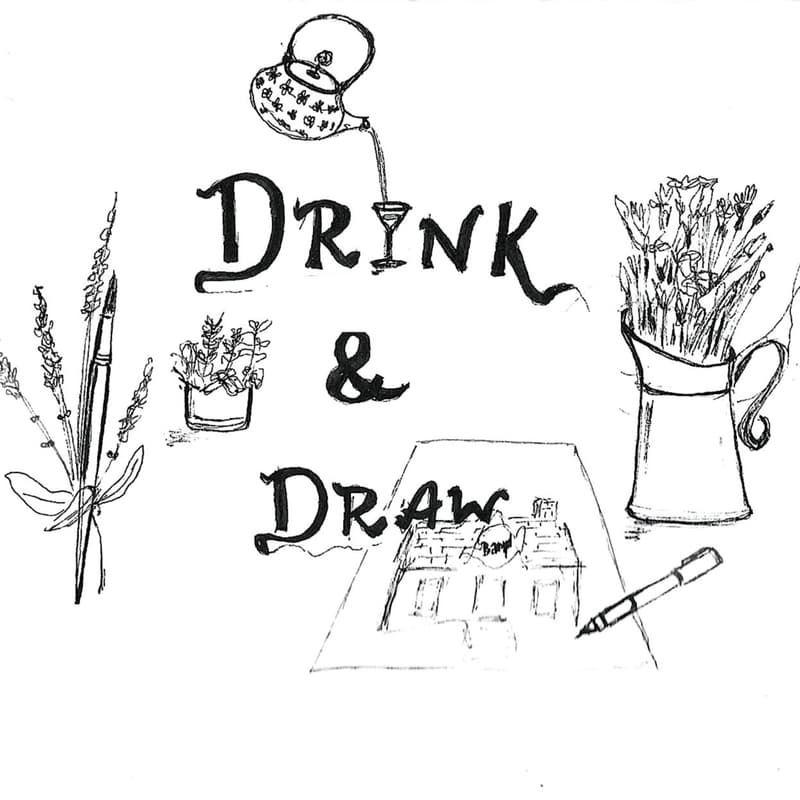 Cover Image for Drink & Draw Toronto #104: My summer vacation ☀️