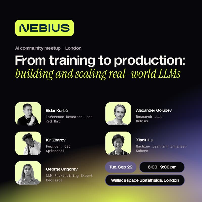 Cover Image for From training to production: building and scaling real-world LLMs