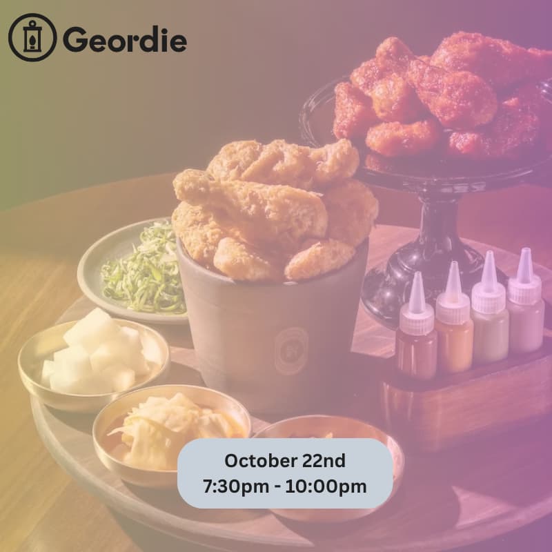 Cover Image for Bubbles and Buckets: An Evening with Geordie and GCM