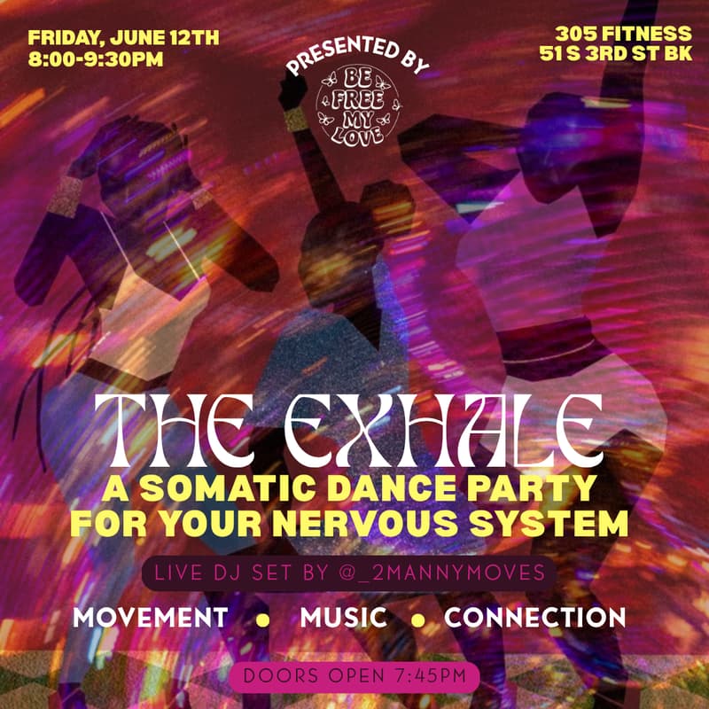 Cover Image for The Exhale🌬️: A Somatic Dance Party for Your Nervous System
