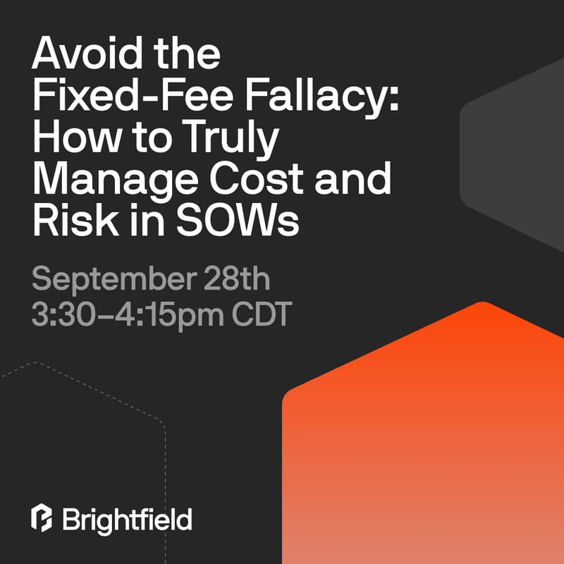 Cover Image for Avoid the Fixed-Fee Fallacy: How to Truly Manage Cost and Risk in SOWs