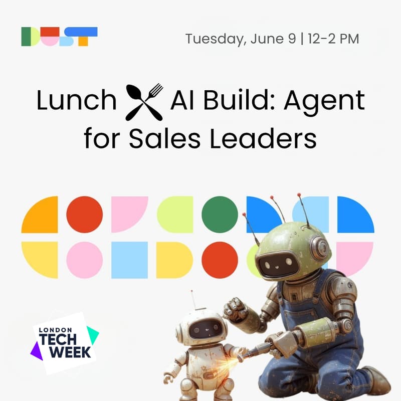 Cover Image for Lunch + AI Build: Agent for Sales Leaders