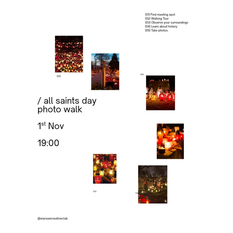 Cover Image for Warsaw Creative Club: All Saints Day Photo Walk