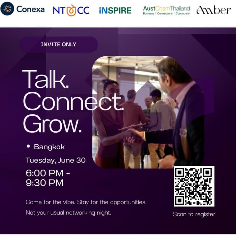 Cover Image for #2 Talk. Connect. Grow. (Not your usual networking night) 😉