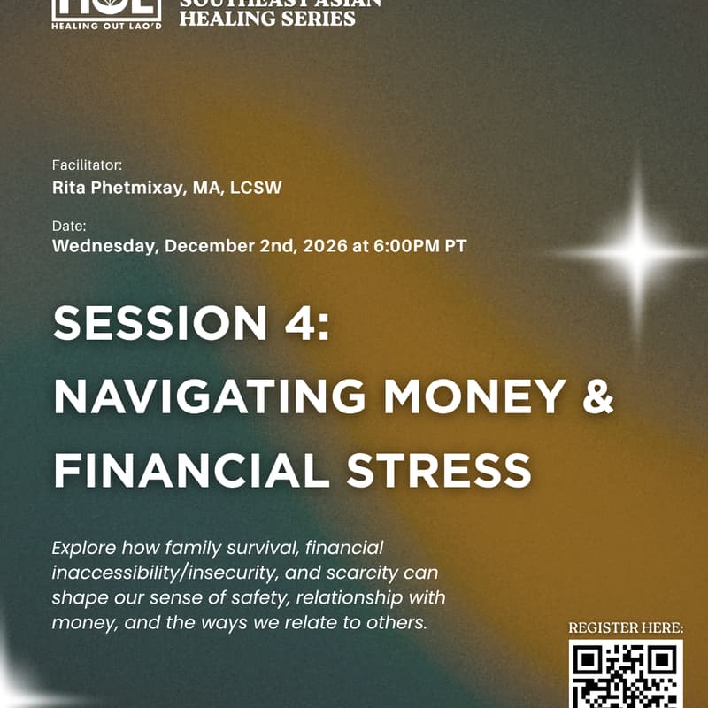 Cover Image for WHAT WE CARRY (Session 4): Navigating Money & Financial Stress