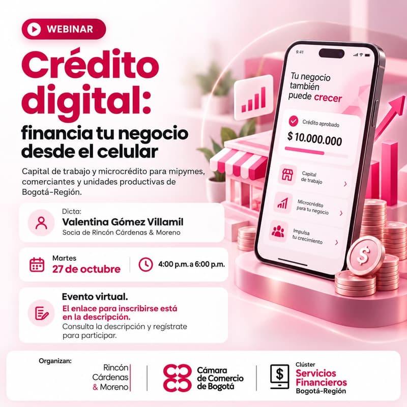 Cover Image for Crédito digital: financia tu negocio desde tu celular