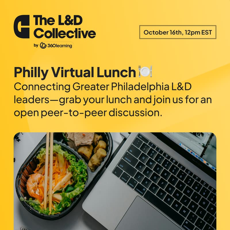Cover Image for Philly L&D Collective: Virtual Lunch 🍽️