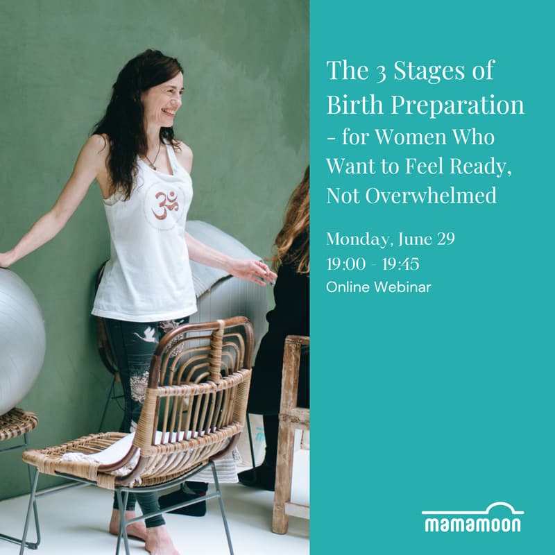 Cover Image for The 3 Stages of Birth Preparation — for Women Who Want to Feel Ready, Not Overwhelmed
