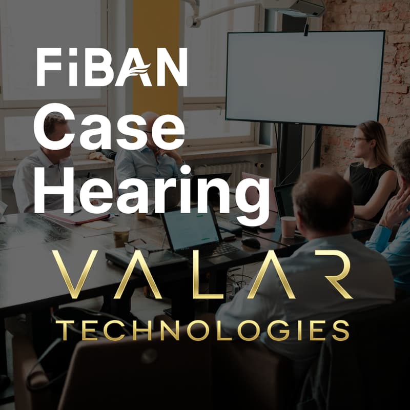 Cover Image for FiBAN Case Hearing: Valar (Online)