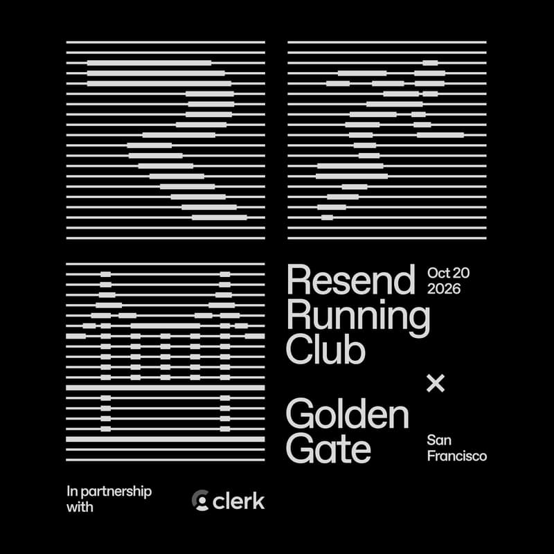 Cover Image for Resend Running Club x Golden Gate