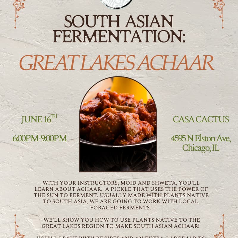 Cover Image for South Asian Fermentation: Great Lakes Achaar