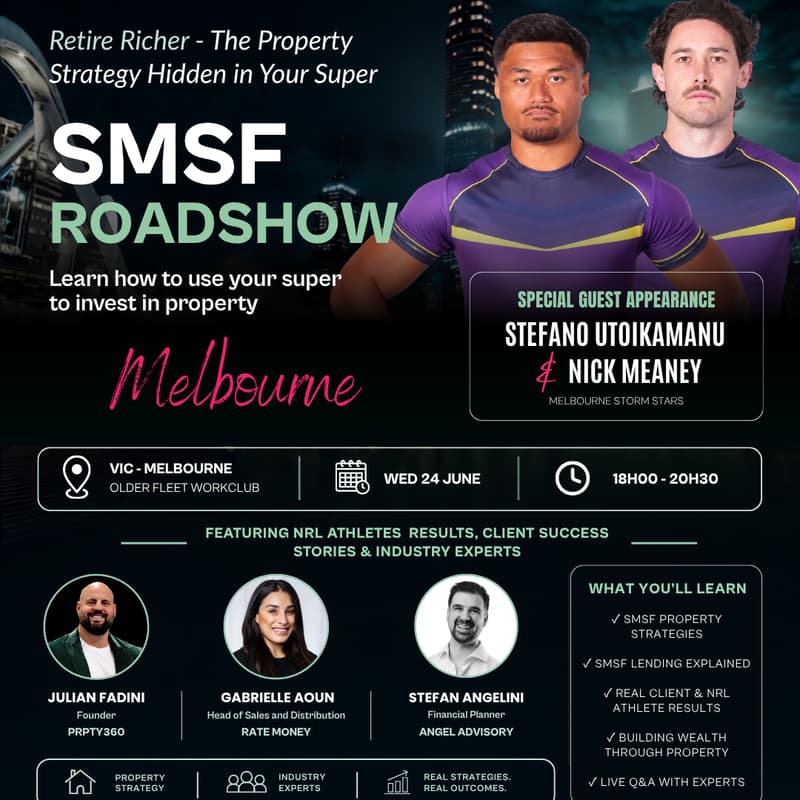 Cover Image for SMSF Property Investment Roadshow: Melbourne