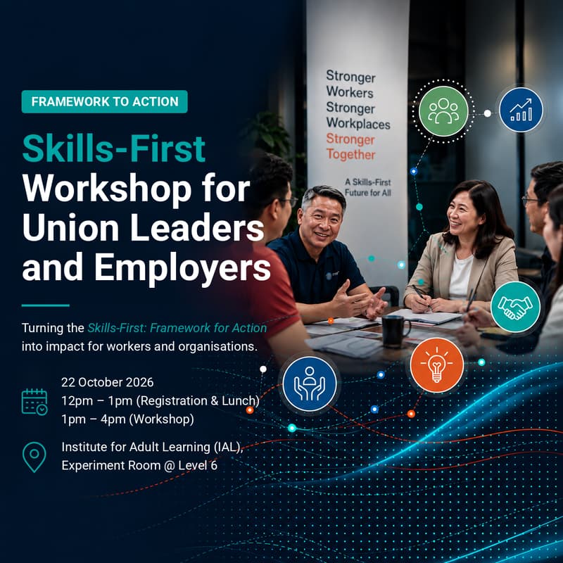 Cover Image for Framework to Action: Skills-First Workshop for Union Leaders and Employers
