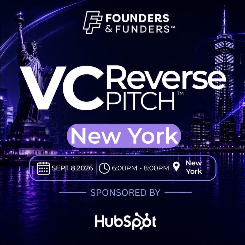 Cover Image for Founders & Funders: NYC VC Reverse Pitch