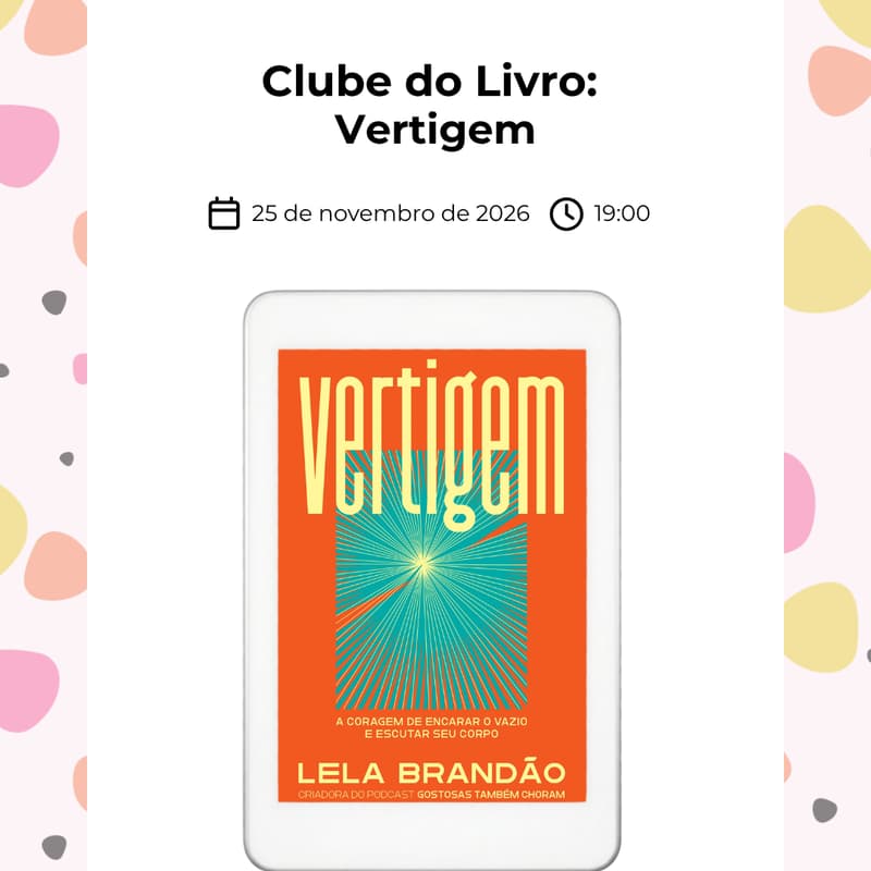 Cover Image for Clube do Livro: Vertigem