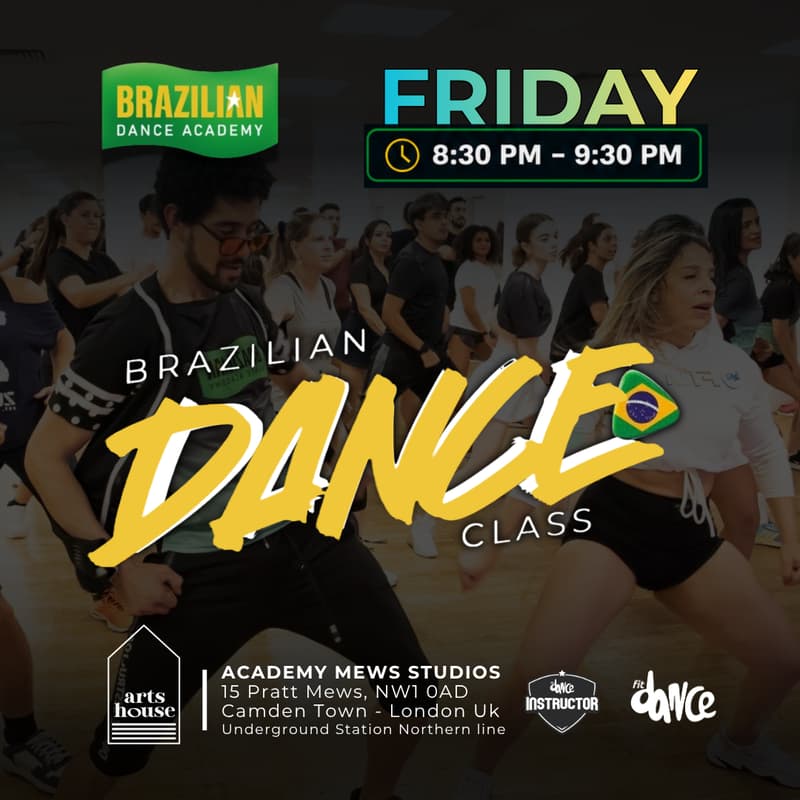 Cover Image for Brazilian Rhythms & FitDance Class in London