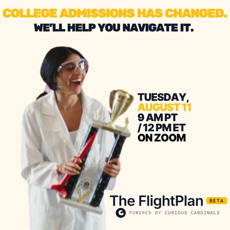 Cover Image for College Admissions Has Changed. We'll Help You Navigate It.