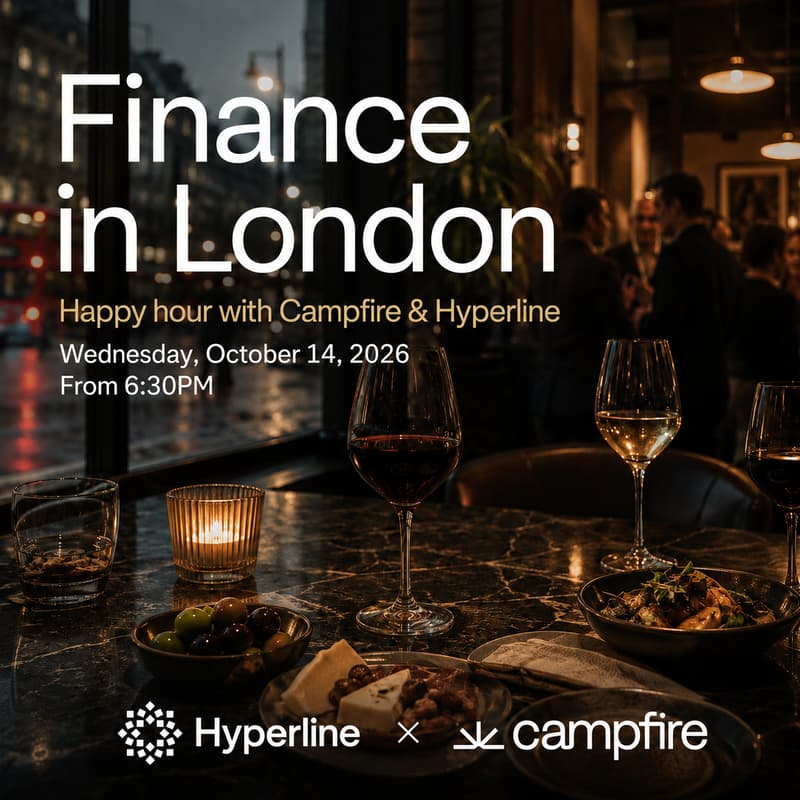 Cover Image for Finance in London - Happy hours with Campfire & Hyperline