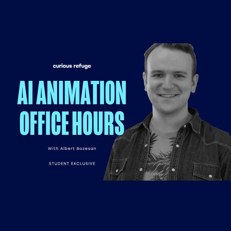 Cover Image for AI Animation 2.0 Office Hours with Albert Bozesan