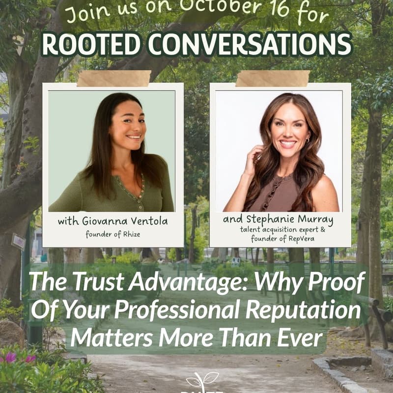 Cover Image for The Trust Advantage: Why Proof of Your Professional Reputation Matters More Than Ever with Stephanie Murray