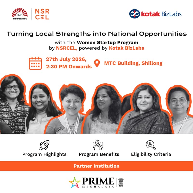 Cover Image for 📍 Women Entrepreneurs Meet-up in Shillong | Turning Local Strengths into National Opportunities