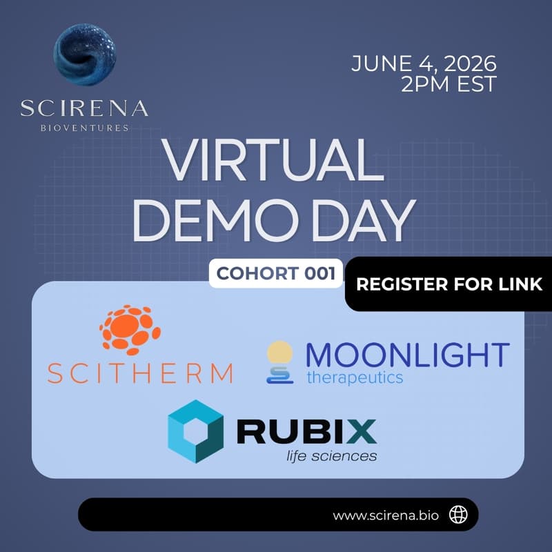 Cover Image for Scirena BioVentures Virtual Demo Day