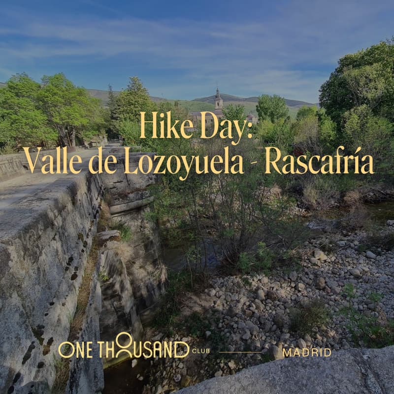Cover Image for Hike: Valle de Lozoyuela - Rascafría