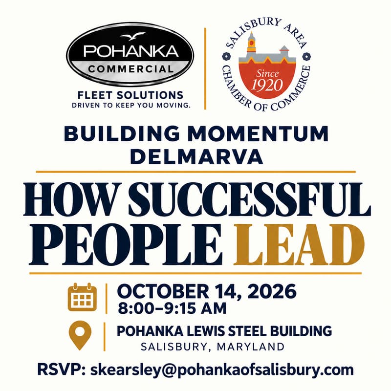 Cover Image for Building Momentum Delmarva: How successful people Lead