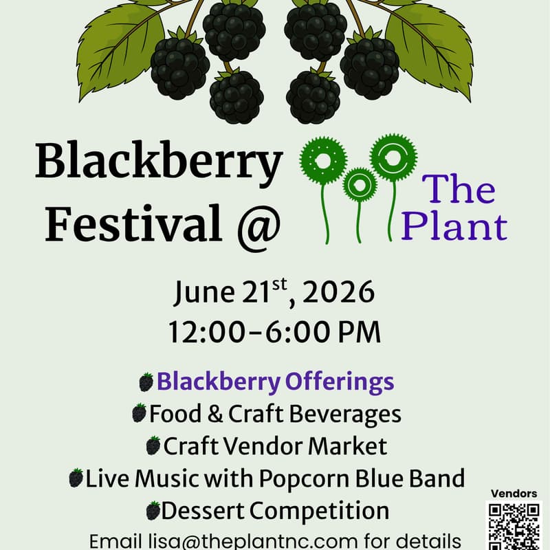 Cover Image for VIP Media Access: Blackberry Festival @ The Plant