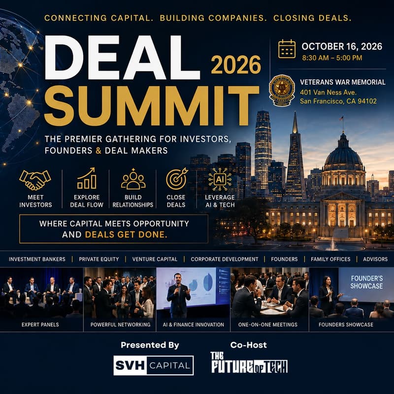 Cover Image for SVH Capital Presents: The Deal Summit 2026