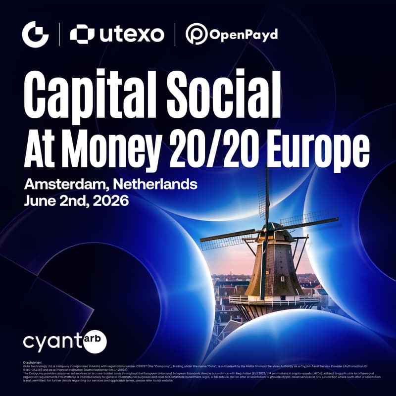 Cover Image for Capital Social at Money20/20 Europe