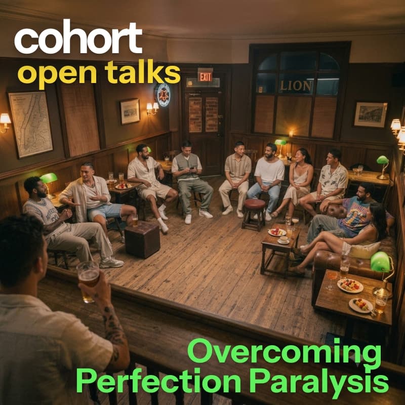 Cover Image for OPEN TALKS - Overcoming Perfectionism Paralysis