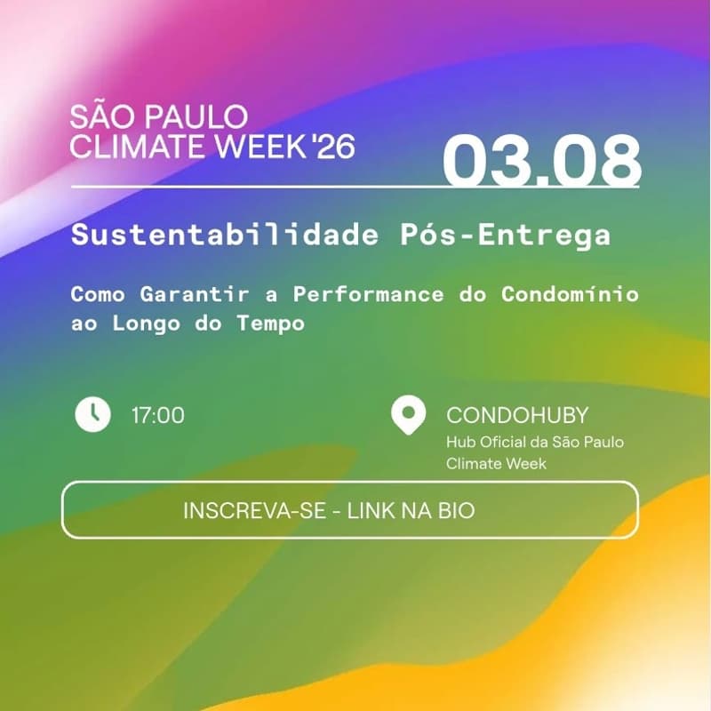 Cover Image for Sustentabilidade Pós-entrega: como garantir a performance do Condomínio após a entrega