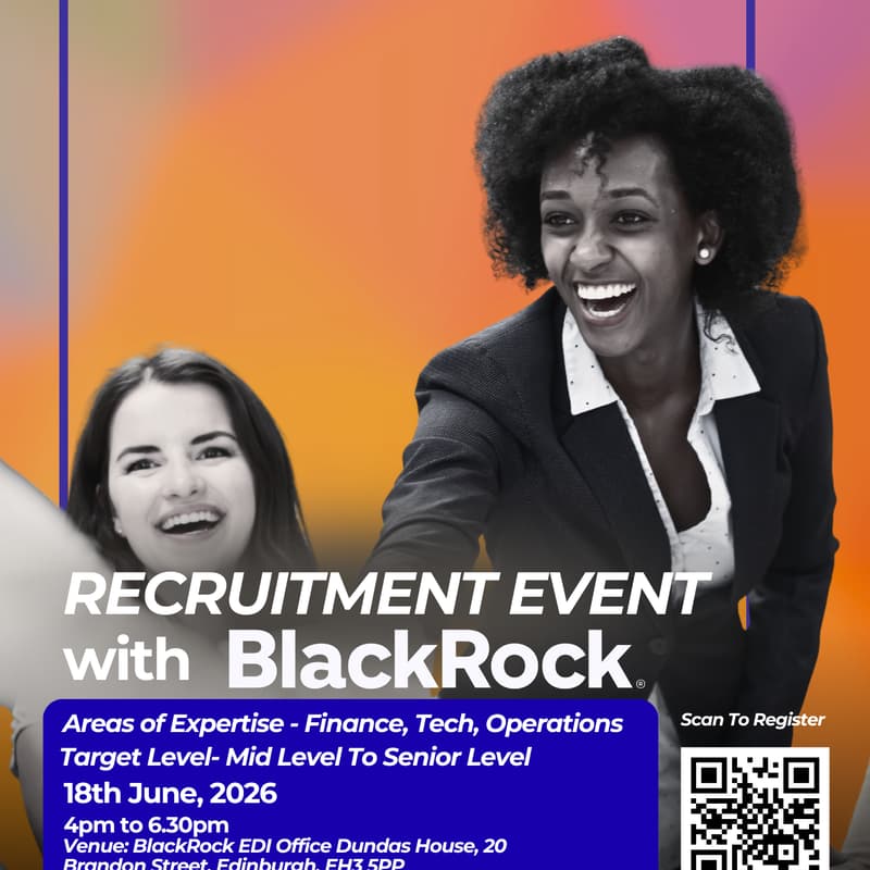 Cover Image for Recruitment Event with BlackRock