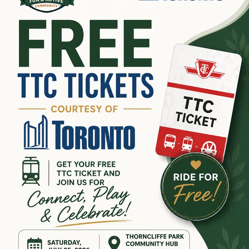 Cover Image for July 25 free TTC tickets - Connect, Play & Celebrate: A Travel Community Wellness Series - Inspired by the Spirit of the World Cup
