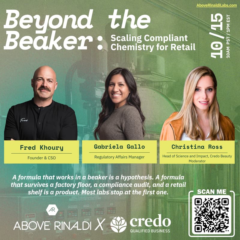 Cover Image for Beyond the Beaker: How to Audit Your Cosmetic Manufacturer Before You Scale