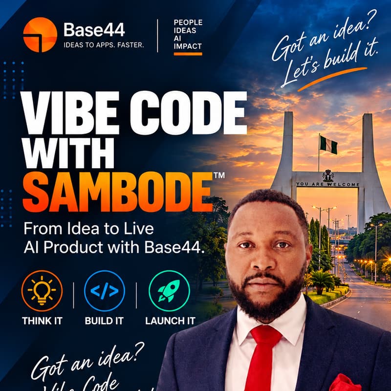 Cover Image for Vibe Code with Sambode | FCT Abuja