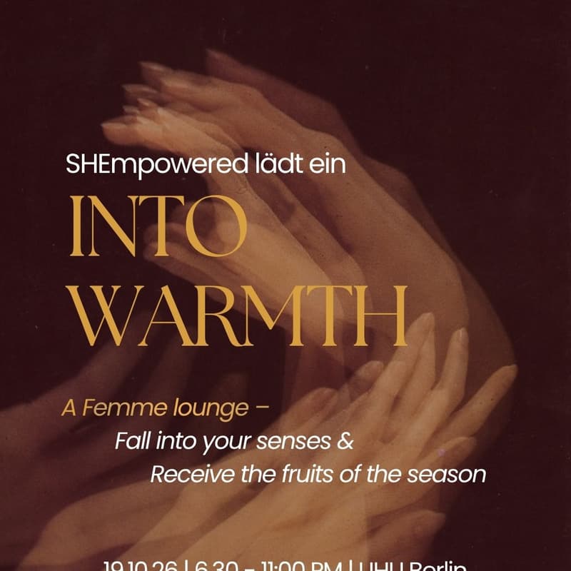 Cover Image for INTO WARMTH - a femme loung to fall into your senses