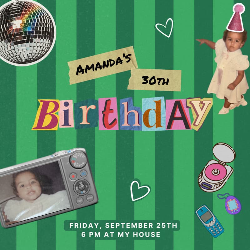 Cover Image for Amanda's 30th
