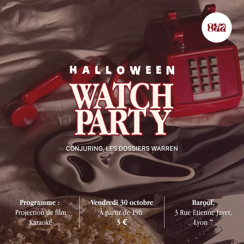 Cover Image for Halloween : Watch Party 🍿