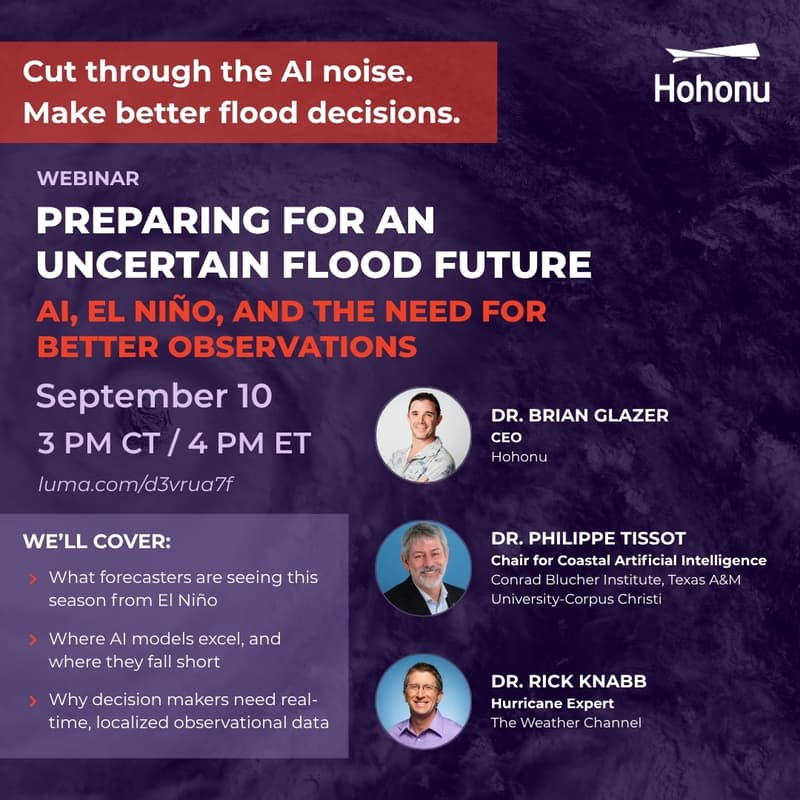 Cover Image for Preparing for an Uncertain Flood Future: AI, El Niño, and the Need for Better Observations